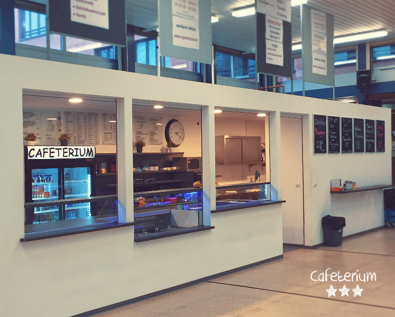 Bremer Schulcafeteria "Cafeterium" im Schulzentrum Grenzstrasse